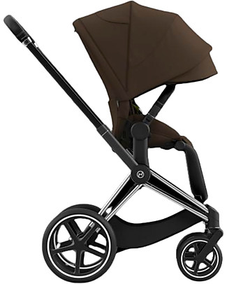 Cybex Seat Pack for Priam4 or e-Priam Stroller - Khaki Green - with Canopy Pushchairs