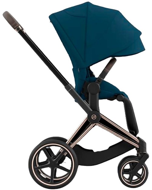 Cybex Seat Pack for Priam4 or e-Priam Stroller - Mountain Blue - with Canopy Pushchairs