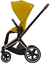 Cybex Seat Pack for Priam4 or e-Priam Stroller - Mustard Yellow - with Canopy Pushchairs