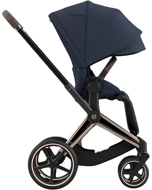 Cybex Seat Pack for Priam4 or e-Priam Stroller - Nautical Blue - with Canopy Pushchairs