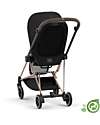 Cybex Seat Pack Plus for Mios Stroller - Onyx Black  - Includes Canopy - Concious Collection  Fabric Made from 22
Recycled Plastic Bottles Pushchairs