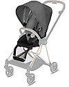 Cybex Seat Pack Plus for Mios3 Stroller - Manhattan Grey - with Canopy Pushchairs