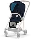 Cybex Seat Pack Plus for Mios3 Stroller - Midnight Blue - with Canopy Pushchairs