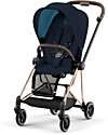 Cybex Seat Pack Plus for Mios3 Stroller - Midnight Blue - with Canopy Pushchairs