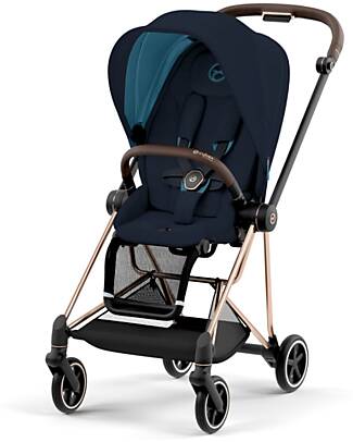 Cybex Seat Pack Plus for Mios3 Stroller - Midnight Blue - with Canopy Pushchairs