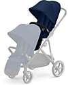 Cybex Second Seat for Gazelle S Stroller - Black/Navy Blue Double Pushchairs