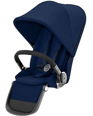 Cybex Second Seat for Gazelle S Stroller - Black/Navy Blue Double Pushchairs