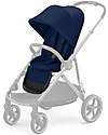 Cybex Second Seat for Gazelle S Stroller - Black/Navy Blue Double Pushchairs