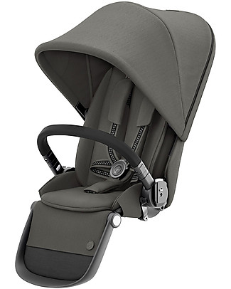 Cybex Second Seat for Gazelle S Stroller - Black/Soho Grey Double Pushchairs