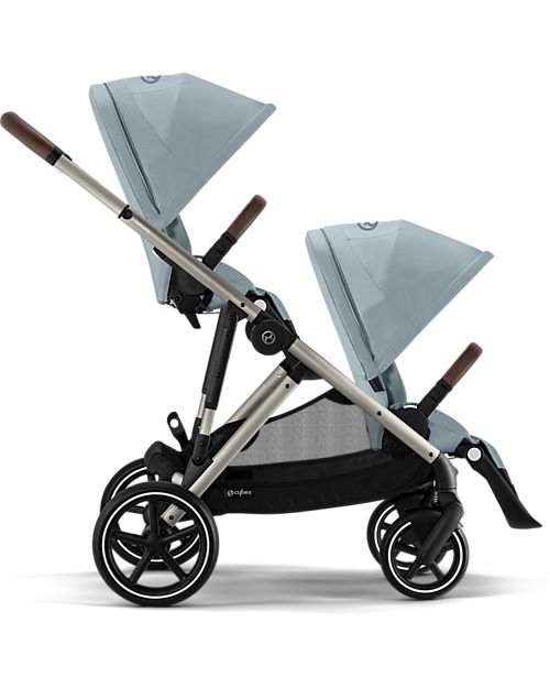 Cybex Second Seat for Gazelle S Stroller - Sky Blue Double Pushchairs