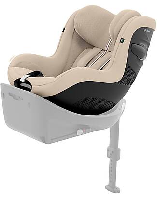 Cybex Sirona G3 Plus Car Seat - Almond Beige - 61-105 cm - Group 1 Car Seats Group 0+/1