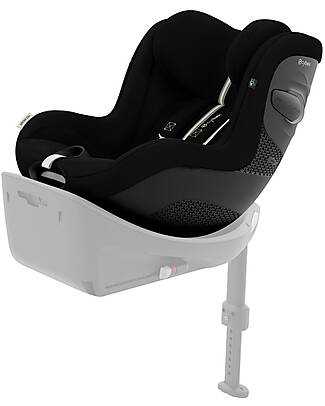 Cybex Sirona G3 Plus Car Seat - Moon Black - 61-105 cm - Group 1 Car Seats Group 0+/1