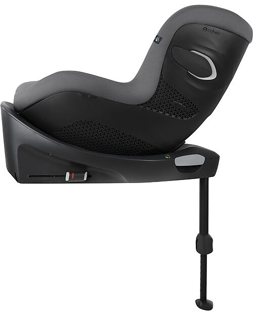 Cybex Sirona Gi I-Size Car Seat and 360° Rotating Base - Lava Grey - from Birth to 4 Years Car Seats Group 0+/1