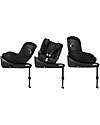 Cybex Sirona Gi I-Size Car Seat and 360° Rotating Base - Moon Black - from Birth to 4 Years Car Seats Group 0+/1