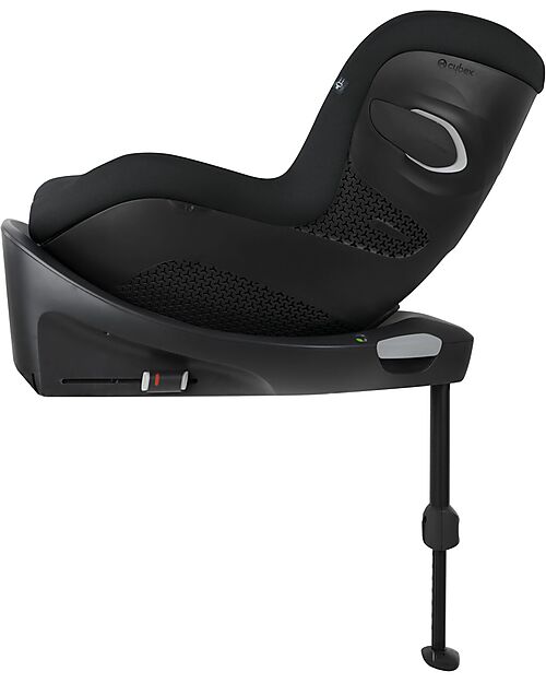 Cybex Sirona Gi I-Size Car Seat and 360° Rotating Base - Moon Black - from Birth to 4 Years Car Seats Group 0+/1