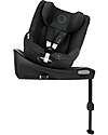 Cybex Sirona Gi I-Size Car Seat and 360° Rotating Base - Moon Black - from Birth to 4 Years Car Seats Group 0+/1