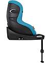 Cybex Sirona Gi I-Size Plus Car Seat and 360° Rotating Base - Beach Blue - from Birth to 4 Years Car Seats Group 0+/1