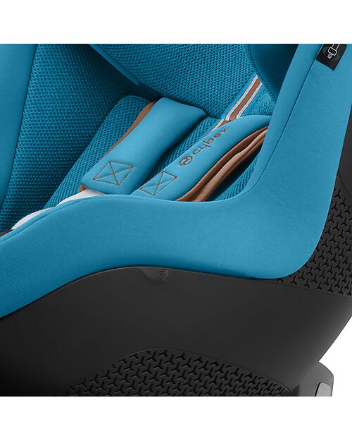 Cybex Sirona Gi I-Size Plus Car Seat and 360° Rotating Base - Beach Blue - from Birth to 4 Years Car Seats Group 0+/1