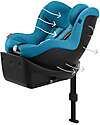 Cybex Sirona Gi I-Size Plus Car Seat and 360° Rotating Base - Beach Blue - from Birth to 4 Years Car Seats Group 0+/1