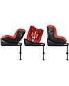 Cybex Sirona Gi I-Size Plus Car Seat and 360° Rotating Base - Hibiscus Red - from Birth to 4 Years Car Seats Group 0+/1