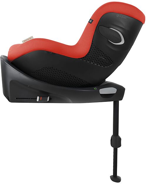 Cybex Sirona Gi I-Size Plus Car Seat and 360° Rotating Base - Hibiscus Red - from Birth to 4 Years Car Seats Group 0+/1