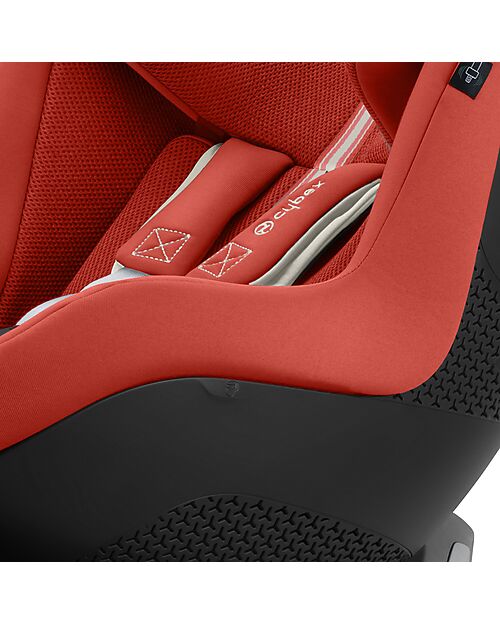 Cybex Sirona Gi I-Size Plus Car Seat and 360° Rotating Base - Hibiscus Red - from Birth to 4 Years Car Seats Group 0+/1