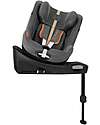 Cybex Sirona Gi I-Size Plus Car Seat and 360° Rotating Base - Mid Grey - from Birth to 4 Years Car Seats Group 0+/1