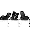 Cybex Sirona Gi I-Size Plus Car Seat and 360° Rotating Base - Moon Black - from Birth to 4 Years Car Seats Group 0+/1