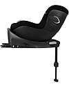 Cybex Sirona Gi I-Size Plus Car Seat and 360° Rotating Base - Moon Black - from Birth to 4 Years Car Seats Group 0+/1