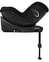 Cybex Sirona Gi I-Size Plus Car Seat and 360° Rotating Base - Moon Black - from Birth to 4 Years Car Seats Group 0+/1