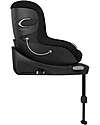 Cybex Sirona Gi I-Size Plus Car Seat and 360° Rotating Base - Moon Black - from Birth to 4 Years Car Seats Group 0+/1