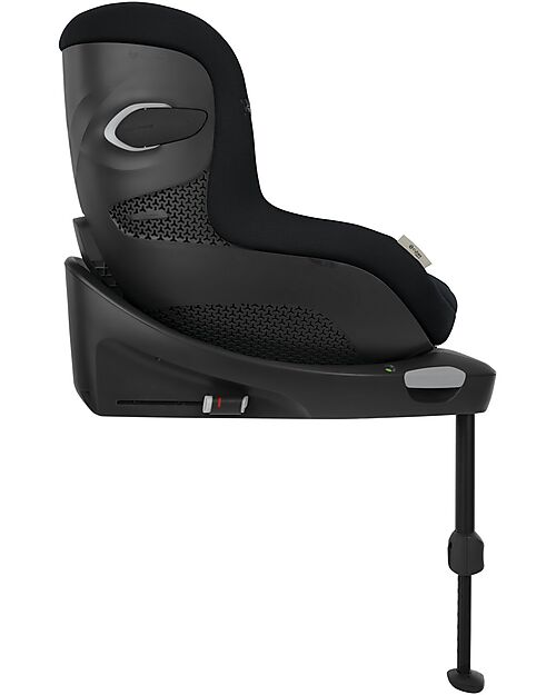 Cybex Sirona Gi I-Size Plus Car Seat and 360° Rotating Base - Moon Black - from Birth to 4 Years Car Seats Group 0+/1