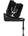 Cybex Sirona Gi I-Size Plus Car Seat and 360° Rotating Base - Moon Black - from Birth to 4 Years Car Seats Group 0+/1