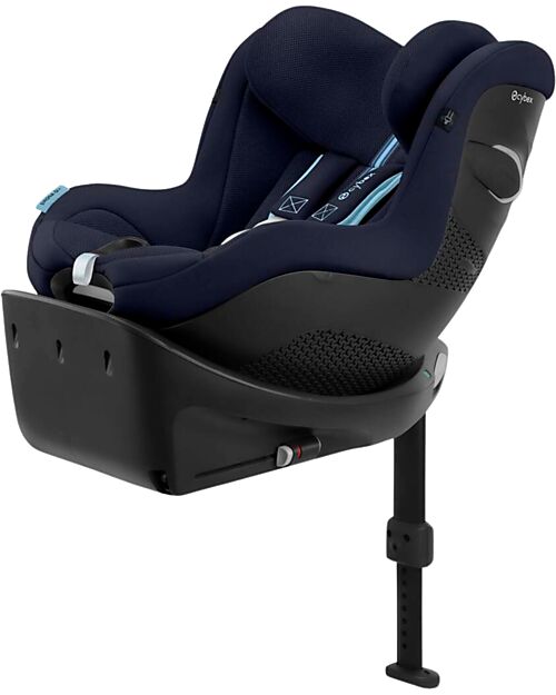 Cybex Sirona Gi i-Size Plus Car Seat - Ocean Blue/Navy Blue - Mesh Fabric Car Seats Group 2/3