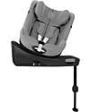 Cybex Sirona Gi i-Size Plus Car Seat - Stone Grey/Mid Grey - Mesh Fabric Car Seats Group 2/3