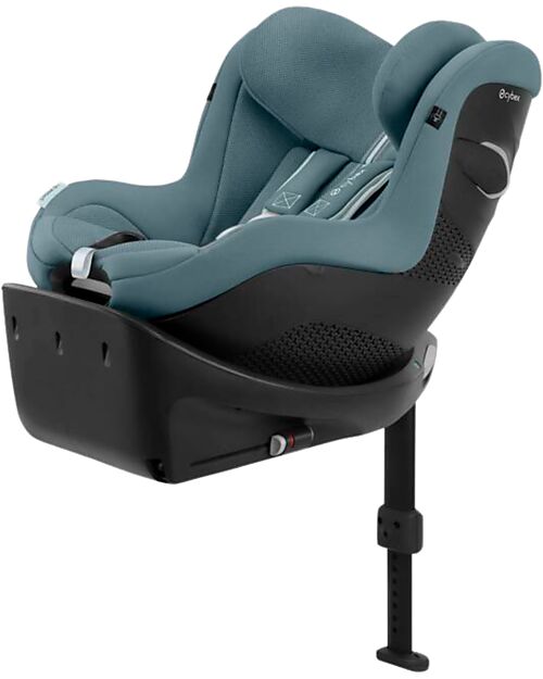 Cybex Sirona Gi i-Size Plus Car Seat - Stormy Blue/Light Blue - Mesh Fabric Car Seats Group 0+/1