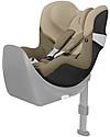 Cybex Sirona M2 i-Size Car Seat - Classic Beige - Comfy and Safe! Car Seats Group 1/2/3