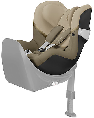 Cybex Sirona M2 i-Size Car Seat - Classic Beige - Comfy and Safe! Car Seats Group 1/2/3