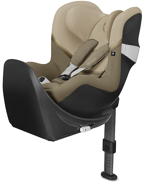 Cybex Sirona M2 i-Size Car Seat - Classic Beige - Comfy and Safe! Car Seats Group 1/2/3
