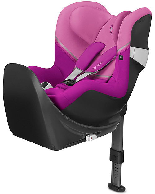 Cybex Sirona M2 i-Size Car Seat - Magnolia Pink - Comfy and Safe! Car Seats Group 1/2/3