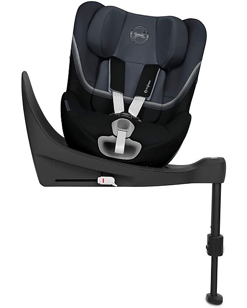 Cybex Sirona SX2 i-Size Car Seat - Granite Black - Group 0+/1 - 360° Rotating Mechanism Car Seats Group 0+/1