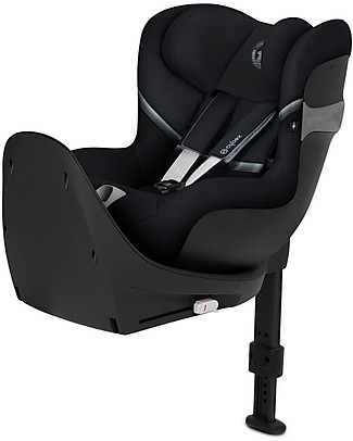 Cybex Sirona SX2 i-Size Car Seat - Moon Black - Group 0+/1 - 360° Rotating Mechanism Car Seats Group 0+/1
