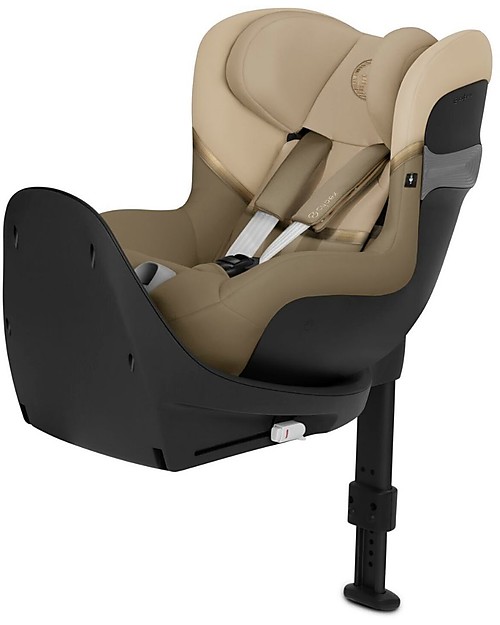 Cybex Sirona SX2 i-Size Car Seat - Seashell Beige - Group 0+/1 - 360° Rotating Mechanism Car Seats Group 0+/1