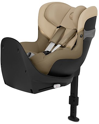 Cybex Sirona SX2 i-Size Car Seat - Seashell Beige - Group 0+/1 - 360° Rotating Mechanism Car Seats Group 0+/1