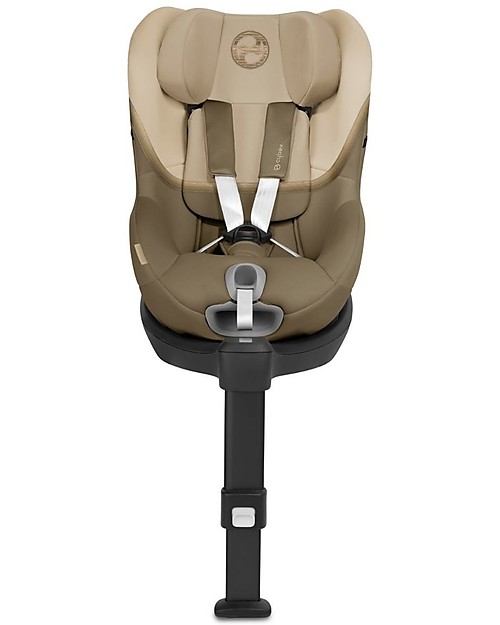 Cybex Sirona SX2 i-Size Car Seat - Seashell Beige - Group 0+/1 - 360° Rotating Mechanism Car Seats Group 0+/1