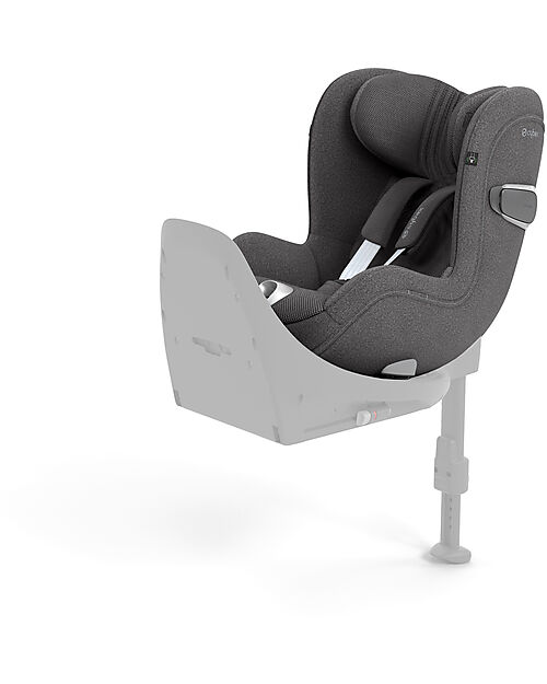 Cybex Sirona T i-Size Car Seat - Mirage Grey - 360° Rotating Mechanism Car Seats Group 0+/1