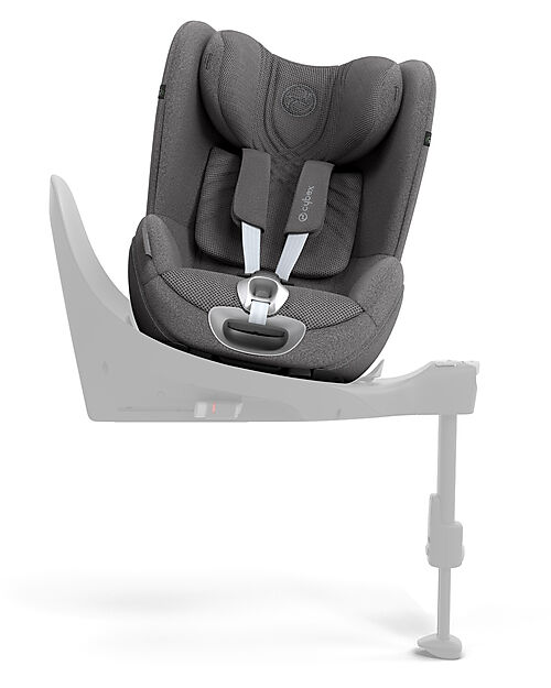 Cybex Sirona T i-Size Car Seat - Mirage Grey - 360° Rotating Mechanism Car Seats Group 0+/1
