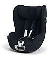 Cybex Sirona T i-Size Plus Car Seat - Nautical Blue - Solar Canopy with Mesh Inserts - 360° Rotation Car Seats Group 0+/1