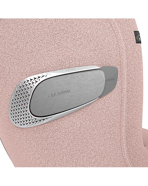 Cybex Sirona T i-Size Plus Car Seat - Peach Pink - Solar Canopy with Mesh Inserts - 360° Rotation Car Seats Group 0+/1