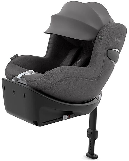 Cybex Sirona Ti Plus Car Seat - Mirage Grey - From 0 to 4 Years Car Seats Group 0+/1